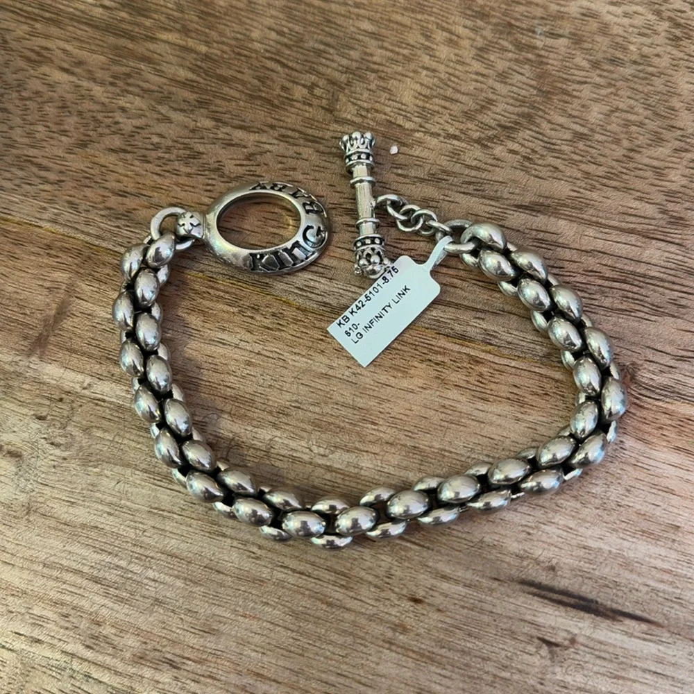 NWT King Baby sterling infinity link - Picture 1 of 5